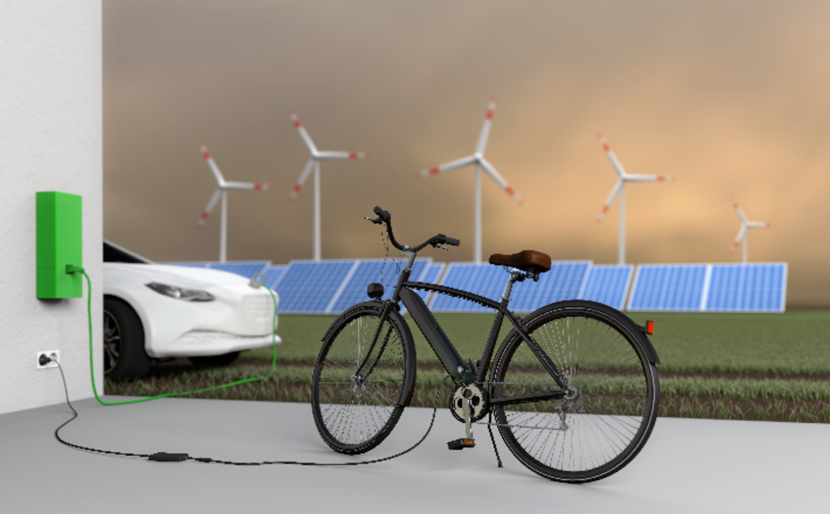 E-Bike-windrad-solar-ökostrom