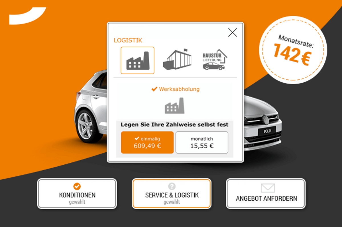 Schritt 7B Neuwagen online kaufen