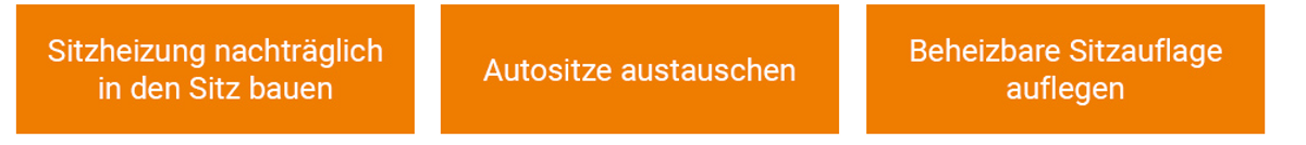 Sitzheizung nachbauen Prozess