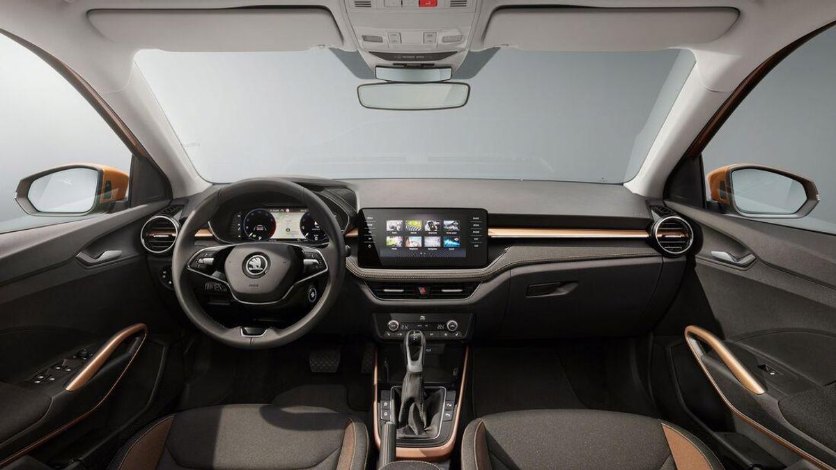 Skoda-Fabia Innenraum neu