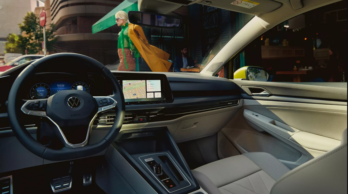 VW E-Golf Innenraum
