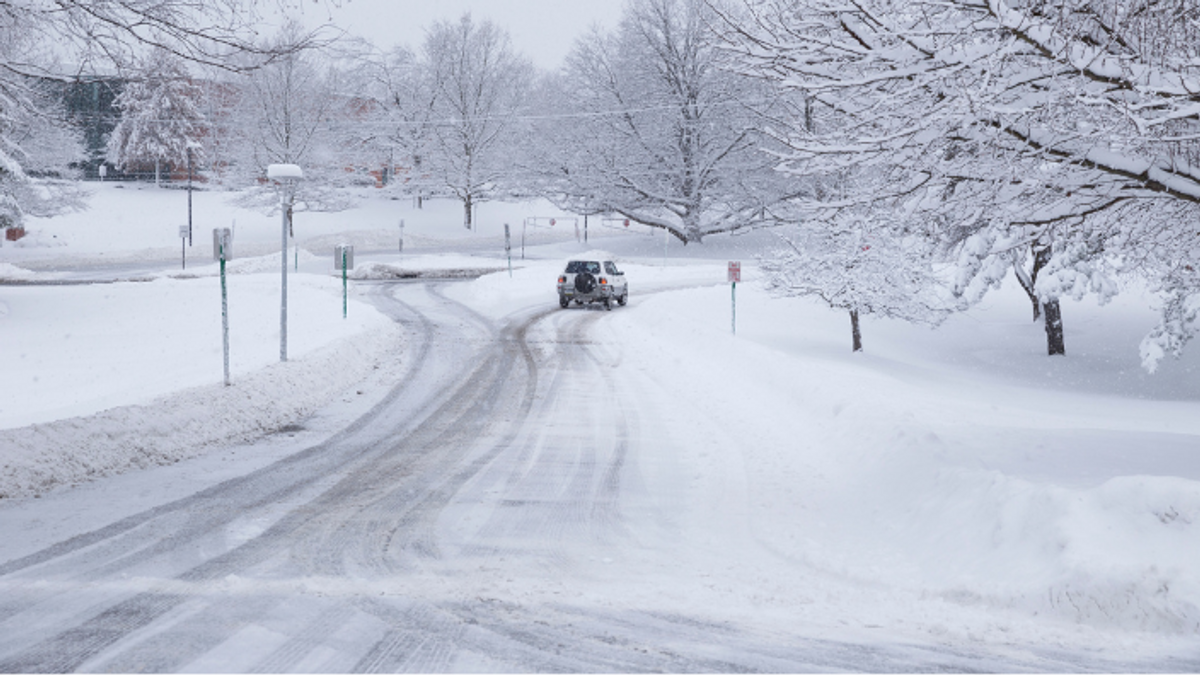 Autofahren bei Schnee