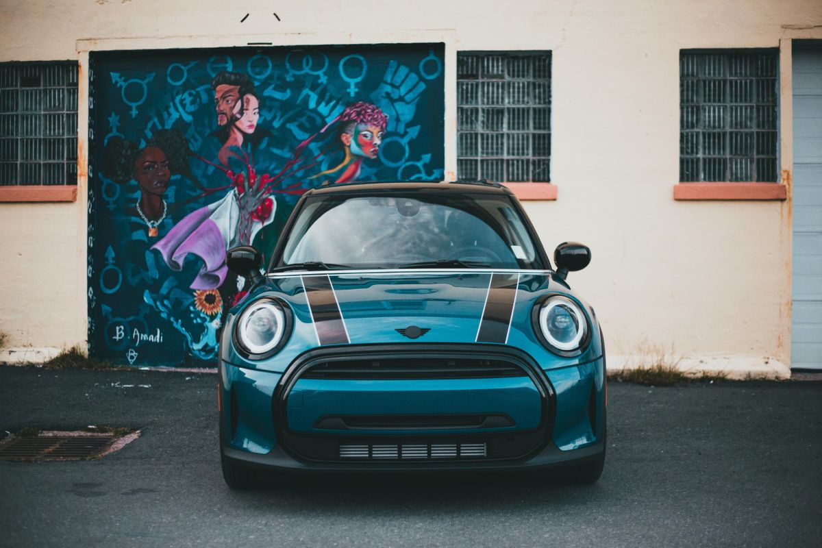 MINI Cooper blau-metallic