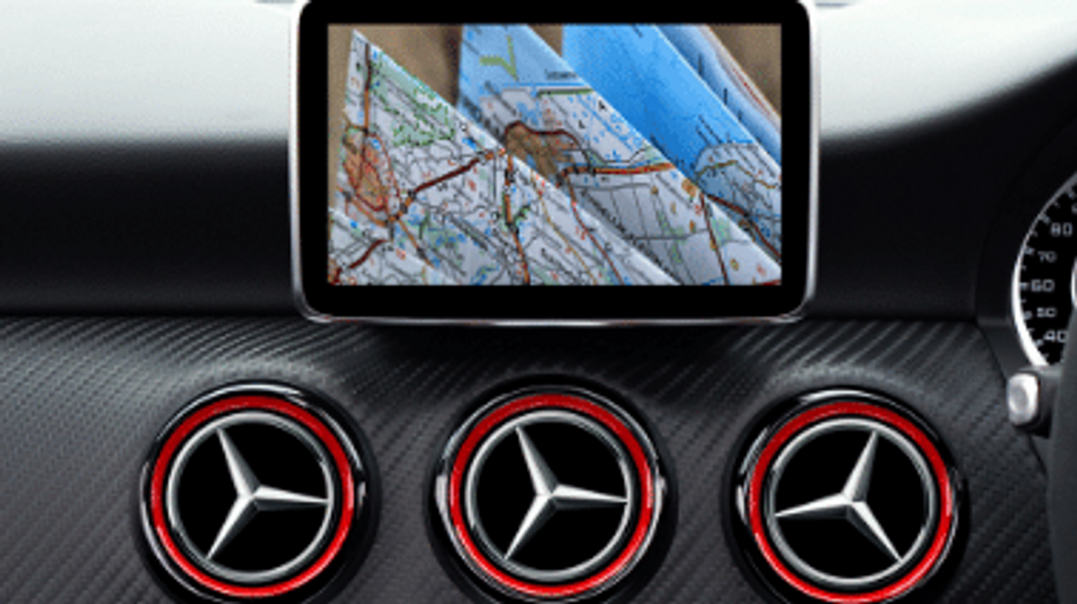 navigationssystem mercdes navi gps
