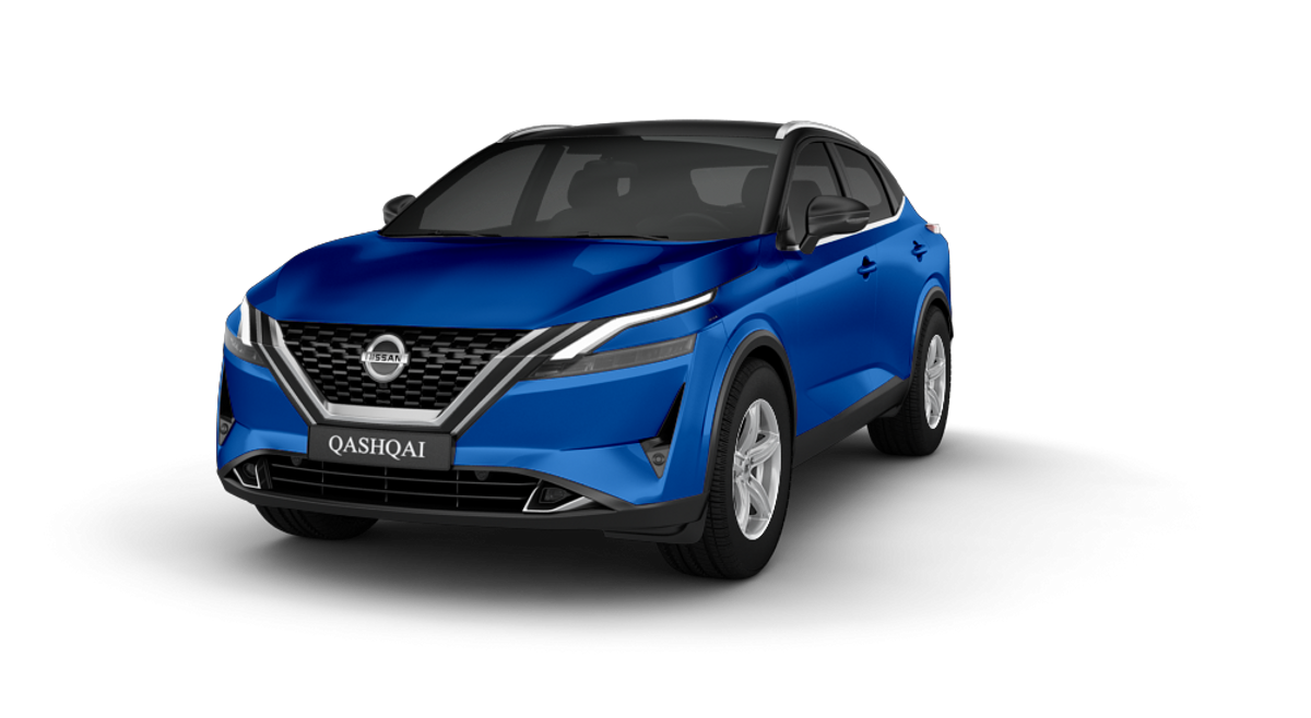 Nissan Qashqai blau