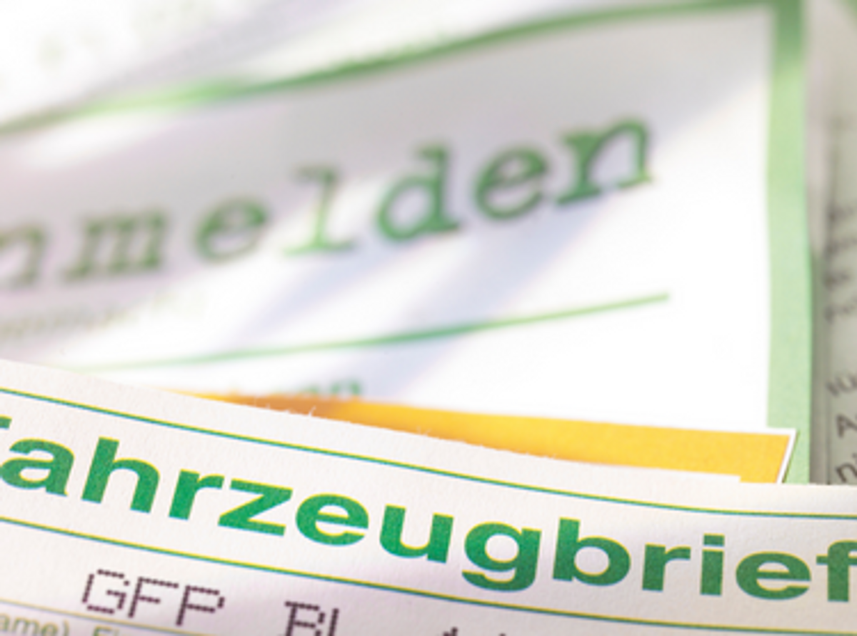 Fahrzeugbrief verloren